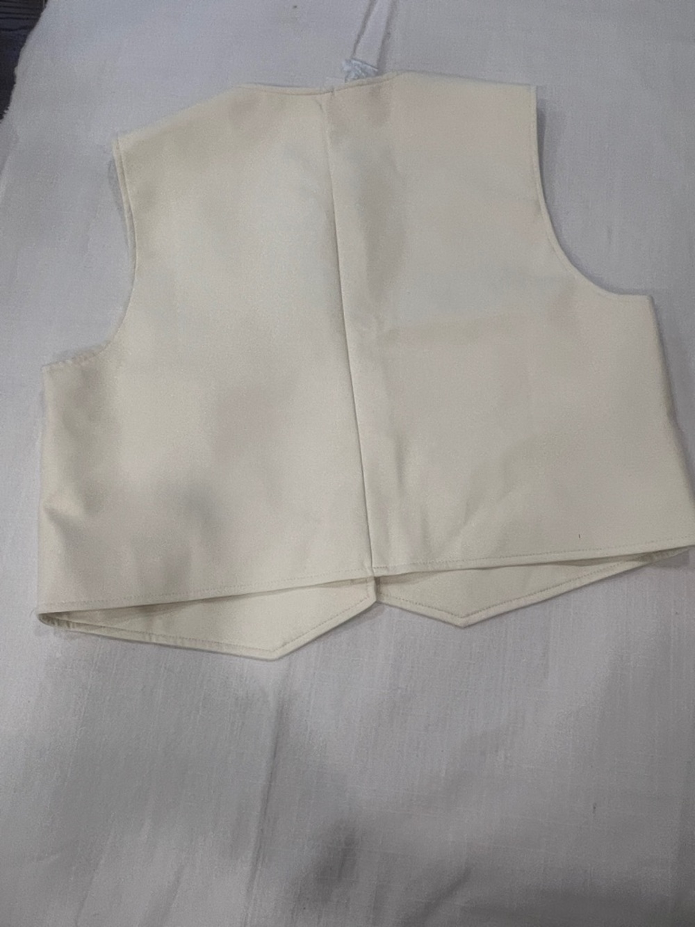 🔥🔥White Button-Front Vest - Picture 3 of 7